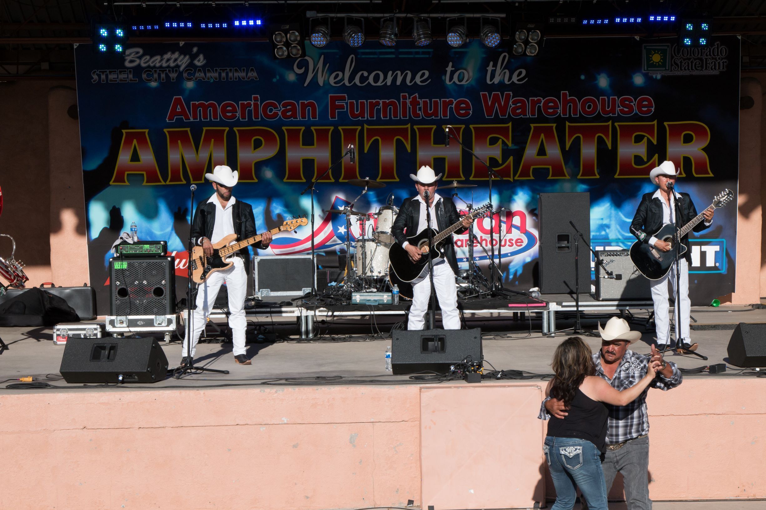 Mexican band plays at the Colorado State Fair