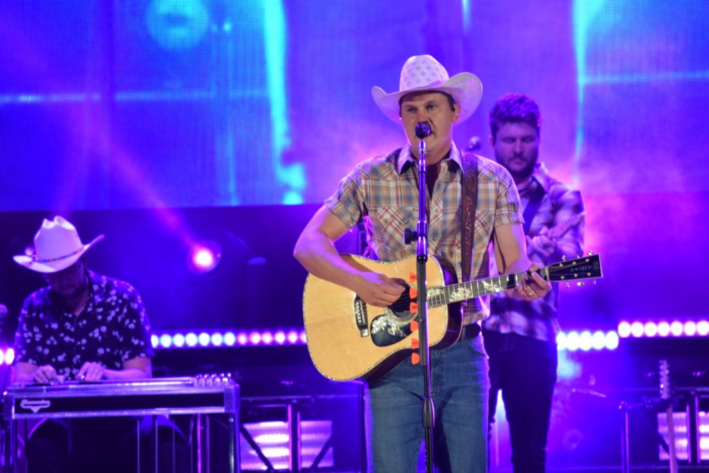 Jon Pardi performs live at the Colorado State Fair Bud Light Stage in 2021