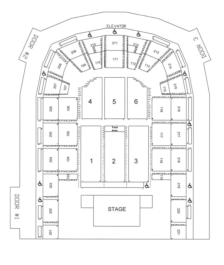 Seating Charts | Colorado State Fair & Rodeo