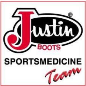 Justin Boots Sports medicine team logo