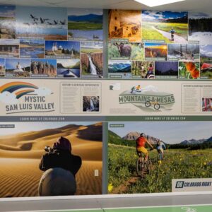 exhibit of colorado tourism regions