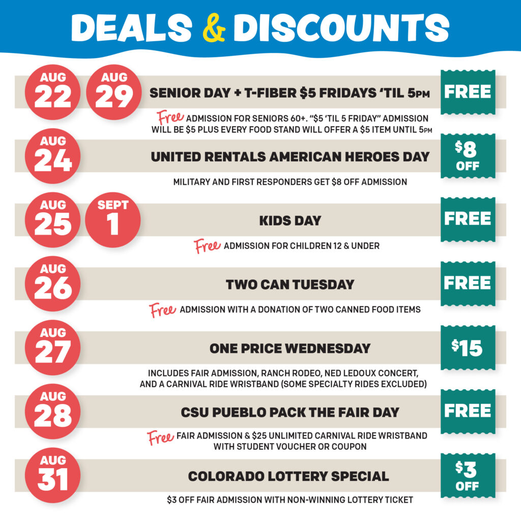 Deals and Discounts