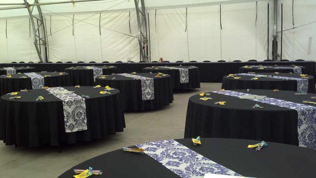 Decorated tables