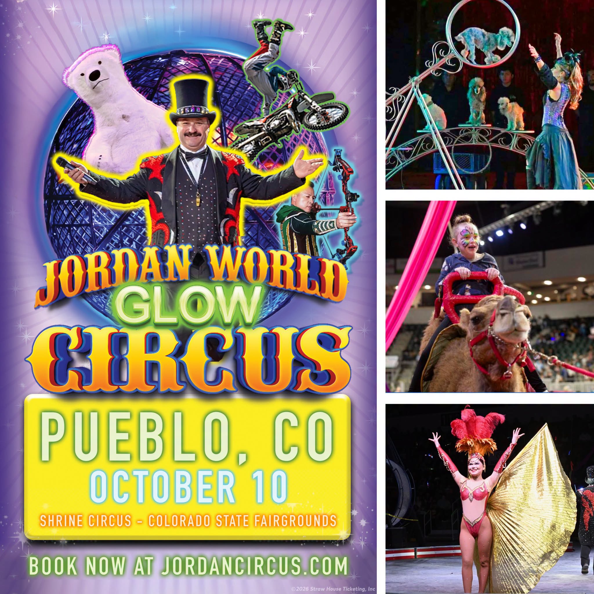 Jordan World Glow Circus