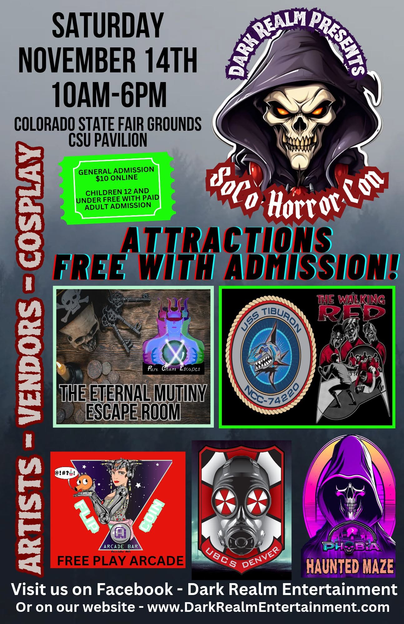 Dark Realm presents SOCO Horror Con